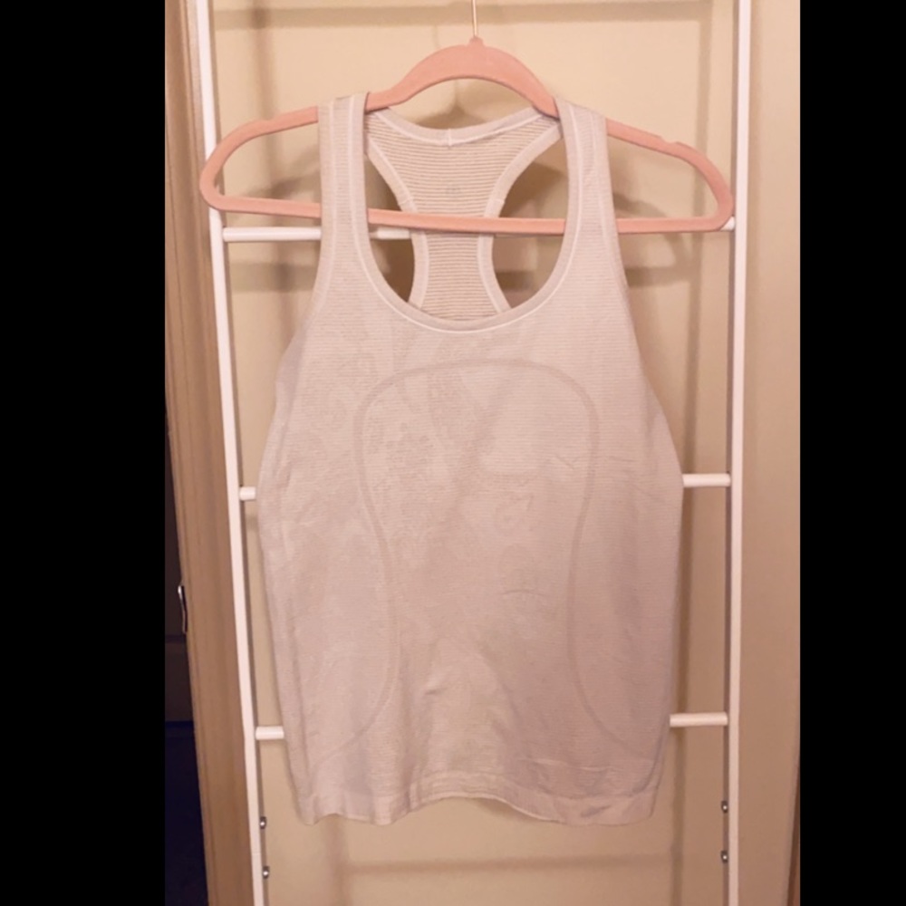 Lululemon Swiftly Tech Tank Top - Cream Lace